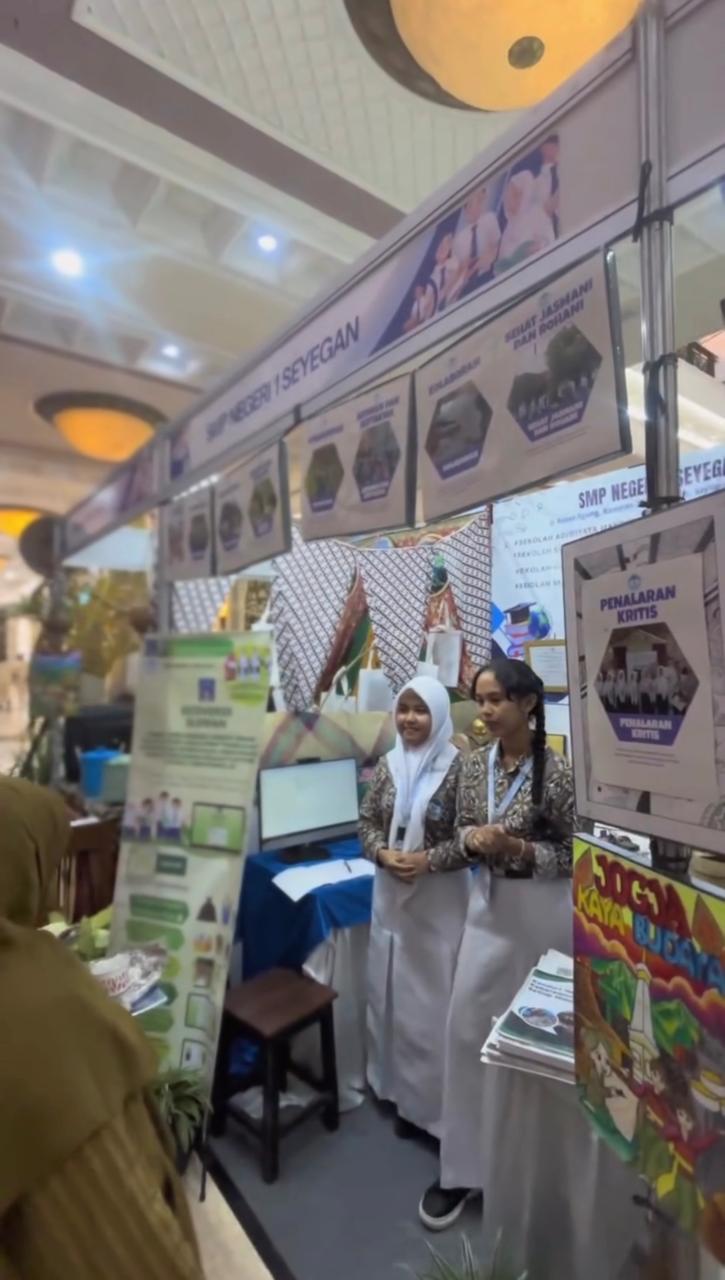 Jelajah Inovasi Sekolah Sleman (JISS) SMP Negeri 1 Seyegan